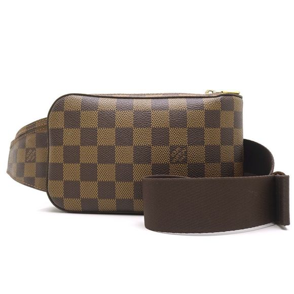 Louis Vuitton Damier Geronimos Ebene Body Bag Brown - Picture 1 of 8